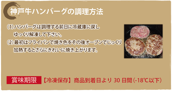 ハンバーグ調理方法