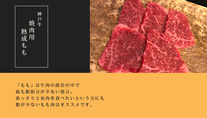 熟成神戸牛 焼肉用もも