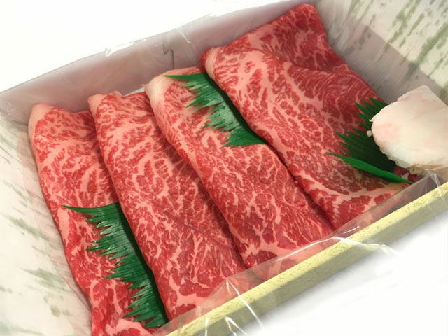 神戸牛すき焼き用 赤身ももスライス